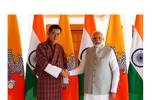 bhutan king visit to india